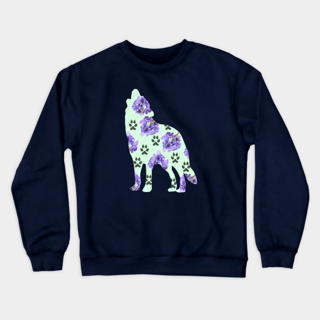 WolfsBane Crewneck Sweatshirt by yasminrose